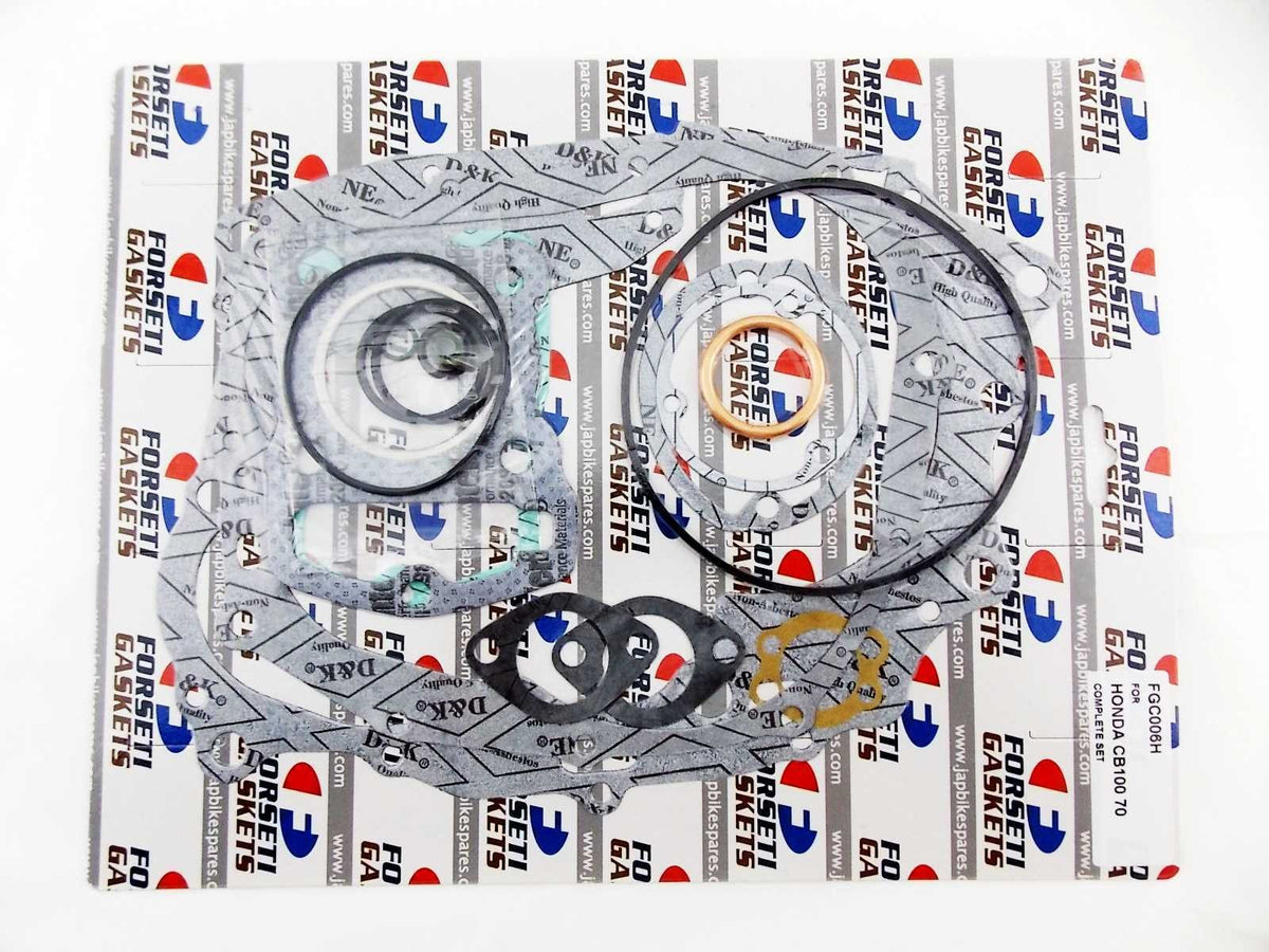 Complete Engine Gasket Set for Honda CB100 (1970–1972)