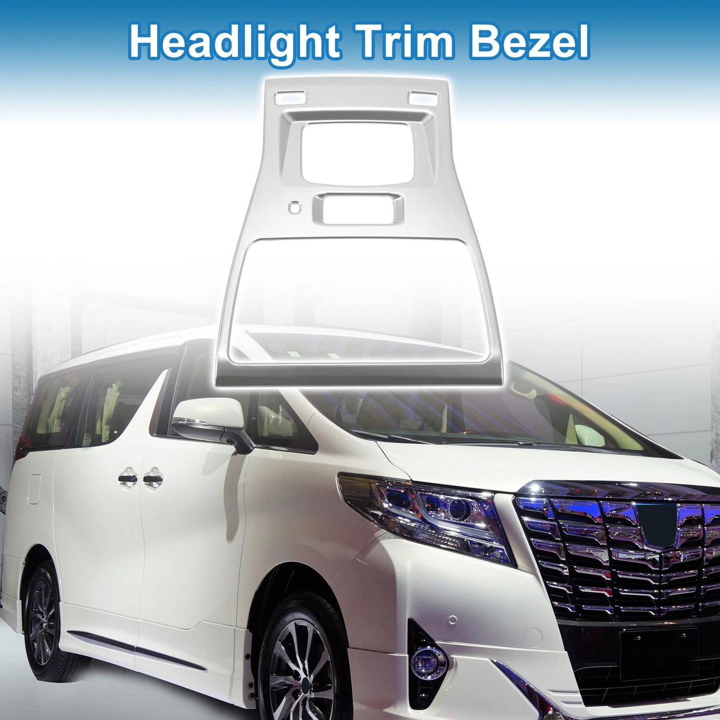 1 Pcs Headlight Trim Bezel for Toyota Alphard (2016–2020)