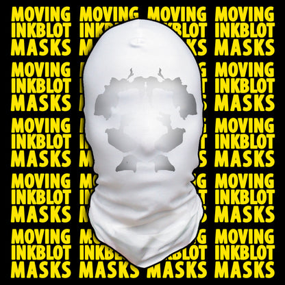 Rorschach Moving Inkblot Mask for Halloween Costume