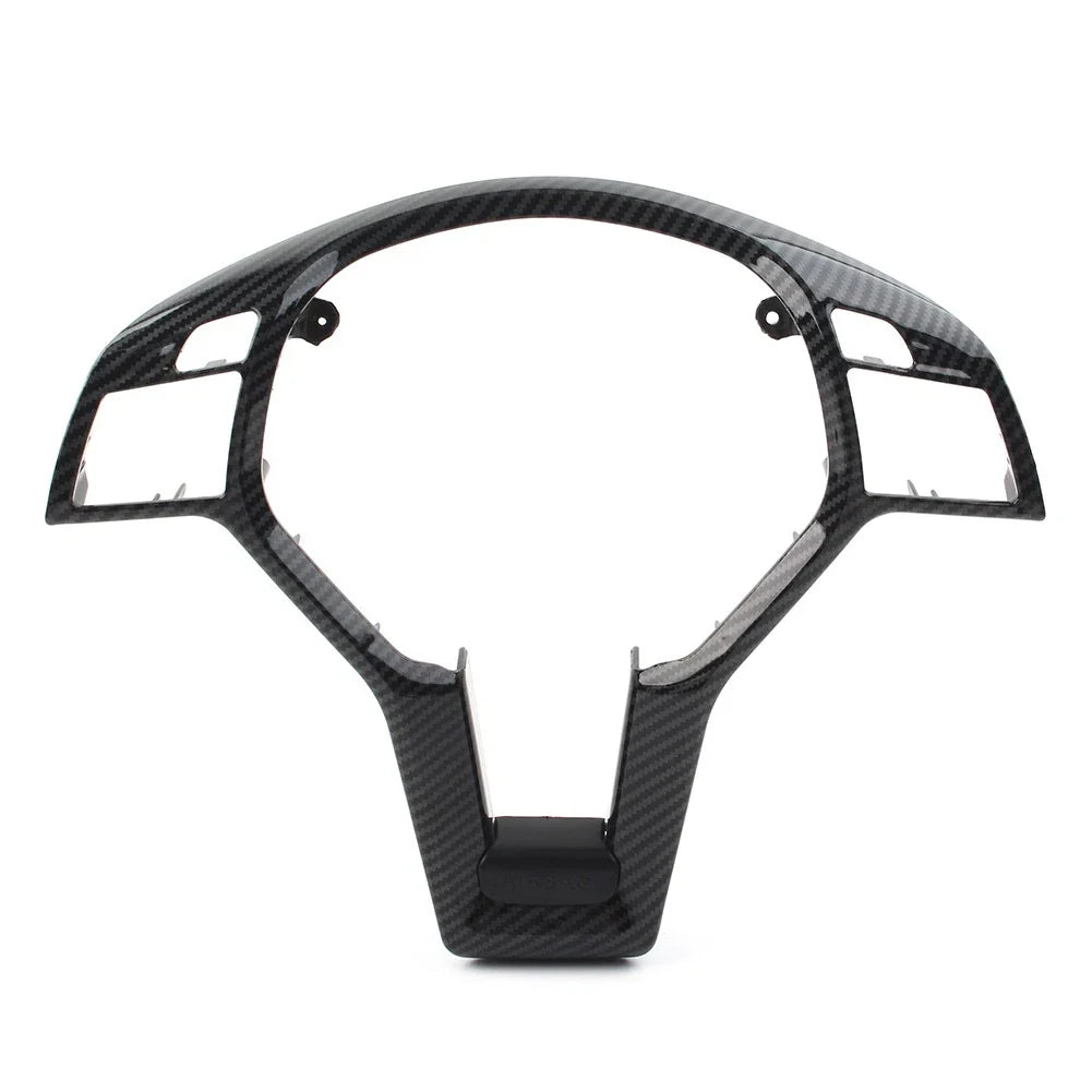 Carbon Steering Wheel Trim Cover for Mercedes Benz CLA/SLK (2013-2020)