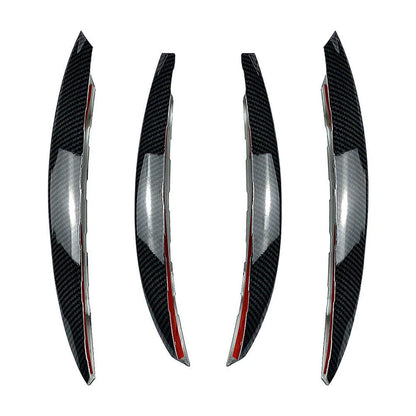 Front Bumper Splitter Fins Spoiler Canards for Mercedes Benz C-Class (2022-2023)
