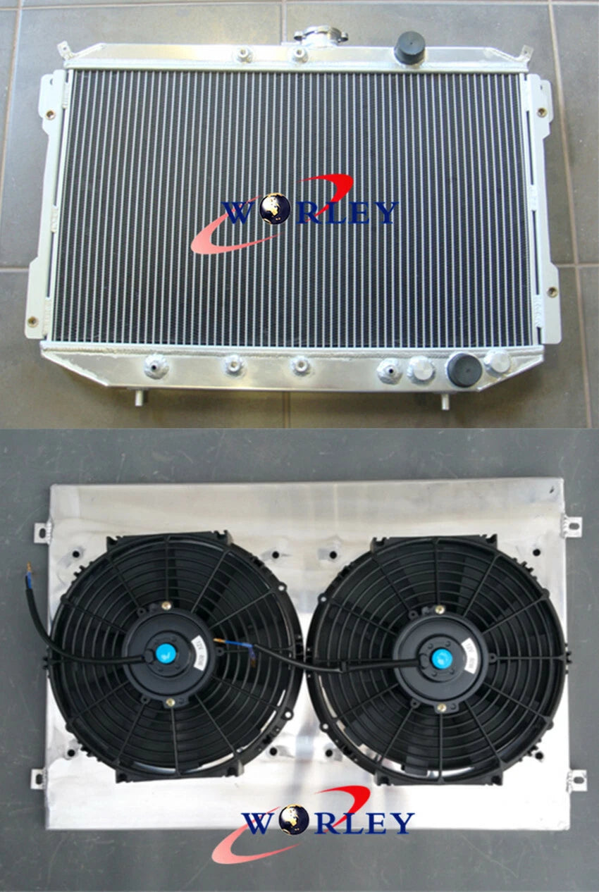 Aluminum Radiator with Shroud and Fan for Mitsubishi Magna Verada (1985–1991)
