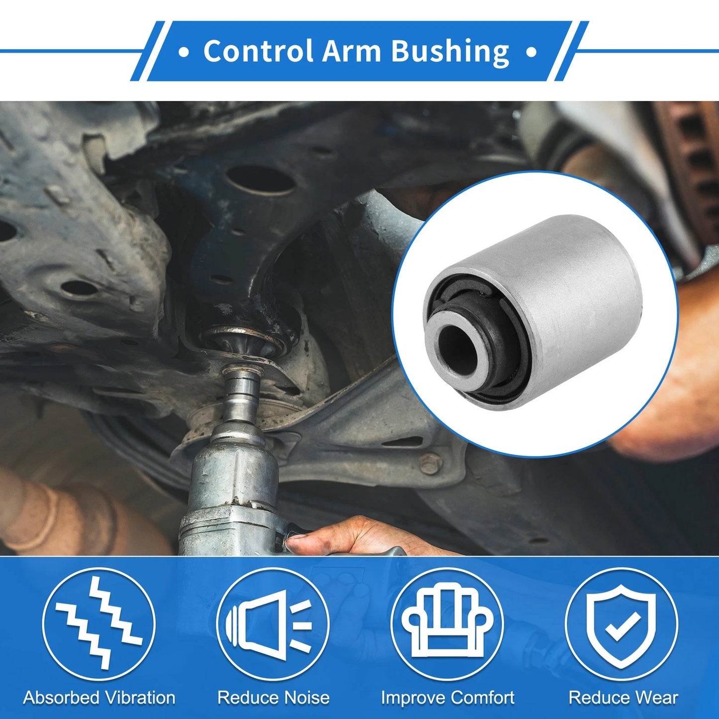 Front Control Arm Suspension Bushing for Subaru Forester Crosstrek (2014–2018)