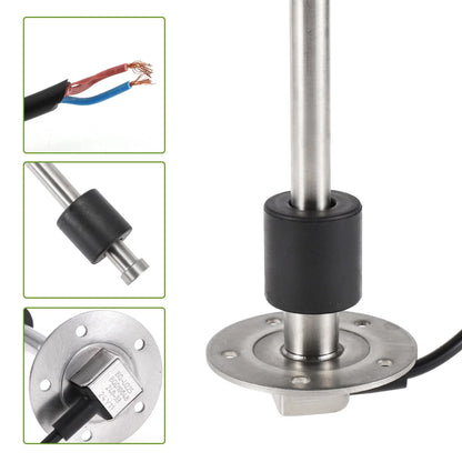 Fuel Sending Unit and Gauge Kit 240-33 Ohm for Boat Car Vehicle