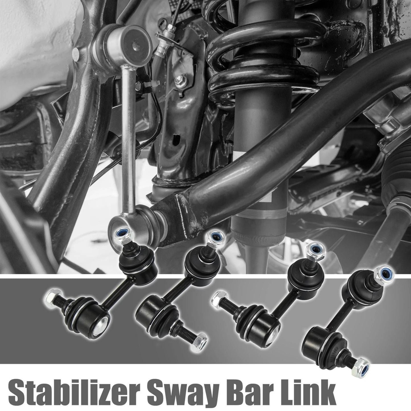 Set of 4 Sway Bar Links K80768 K750125 for Honda Civic