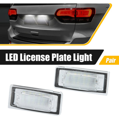 2X LED License Plate Light for Audi TT MK1 8N (1999–2006)