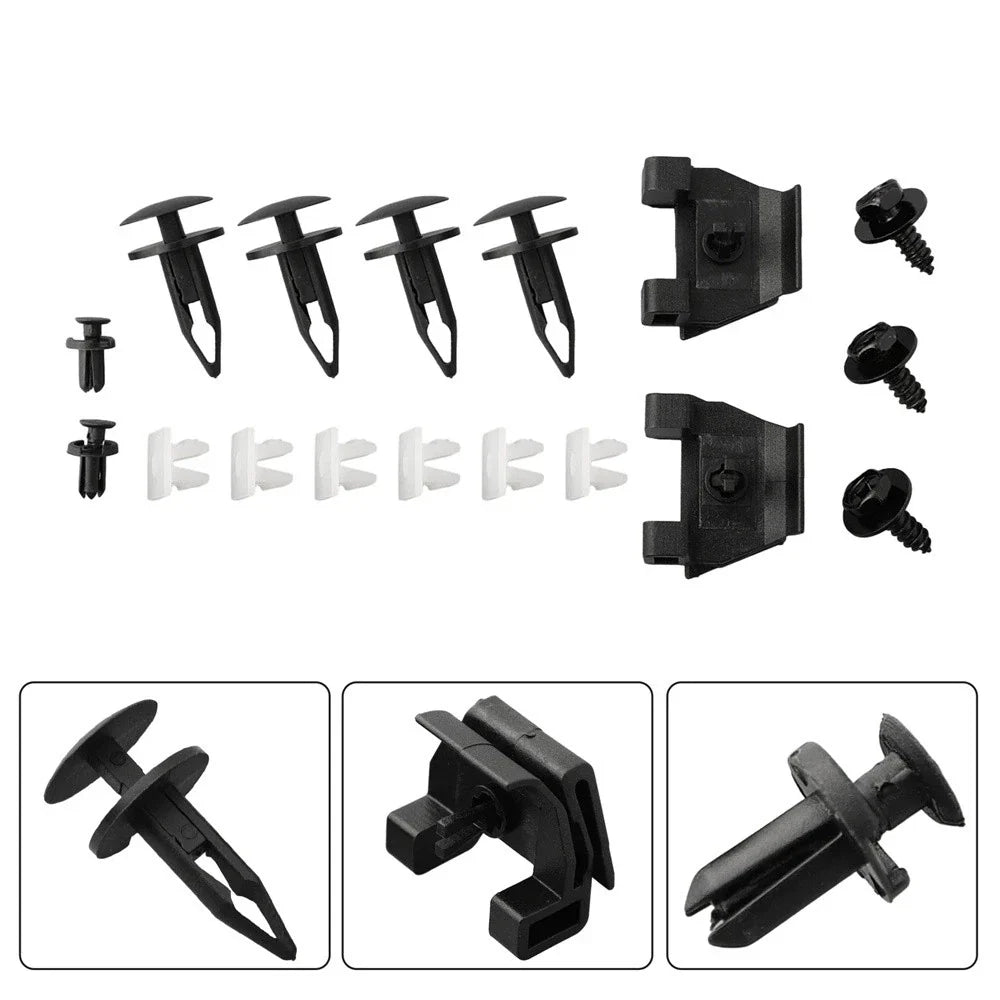 17 Pcs Front Bumper Clip Kit for Toyota Corolla (2009-2019)