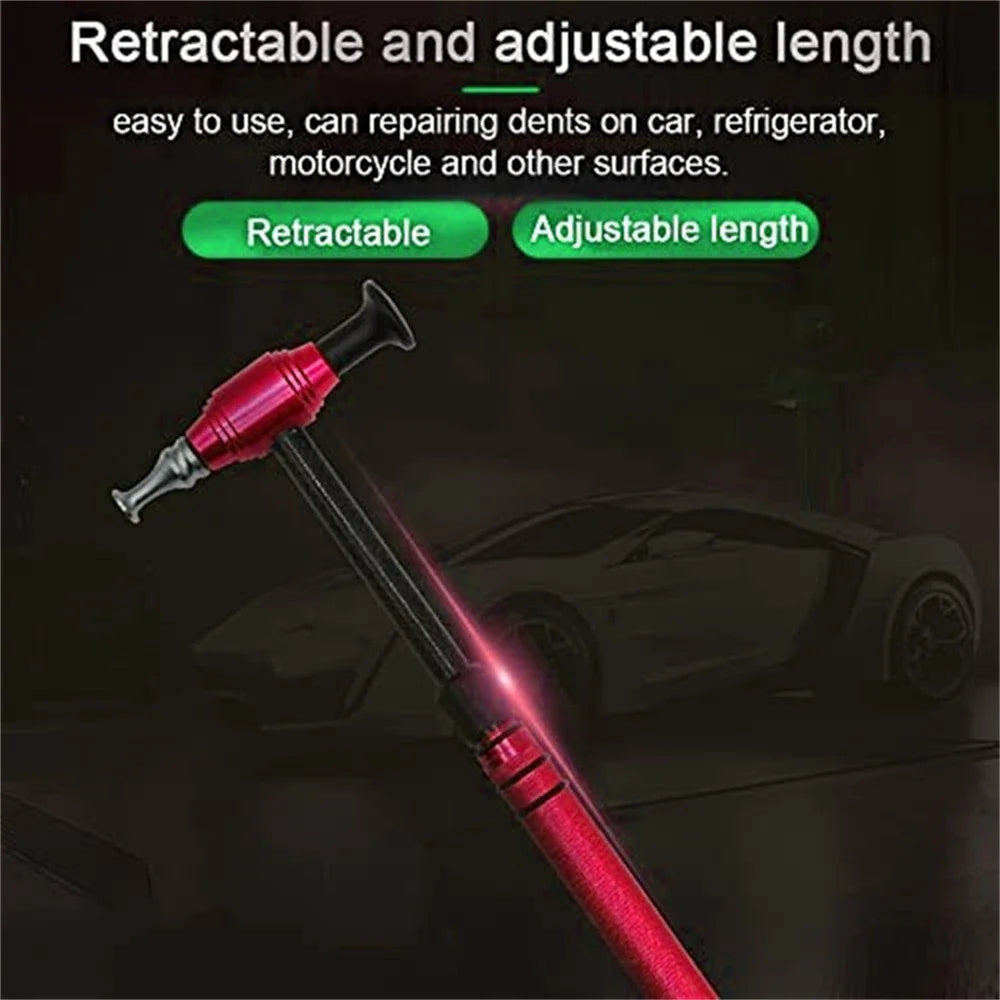 Retractable Dent Repair Tool with 5 Heads for Car Paintless Removal