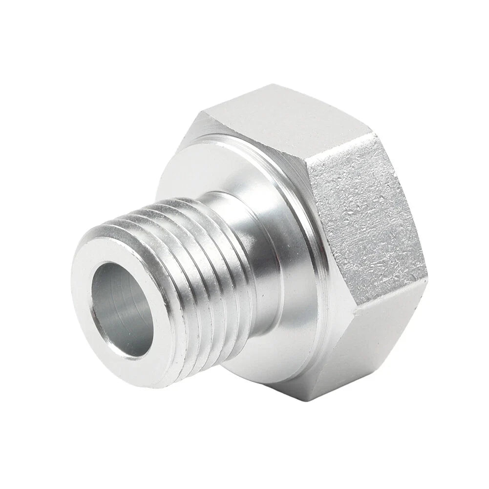 M16x1.5 to 1/8 NPT Oil Pressure Sensor Adapter for GM LS Engines