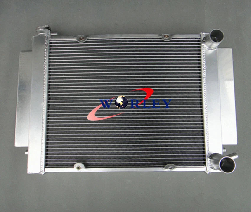 Aluminum Radiator, Fan, Oil Cooler for Mazda RX2 RX3 RX4 RX5 RX7 (1970-1985)