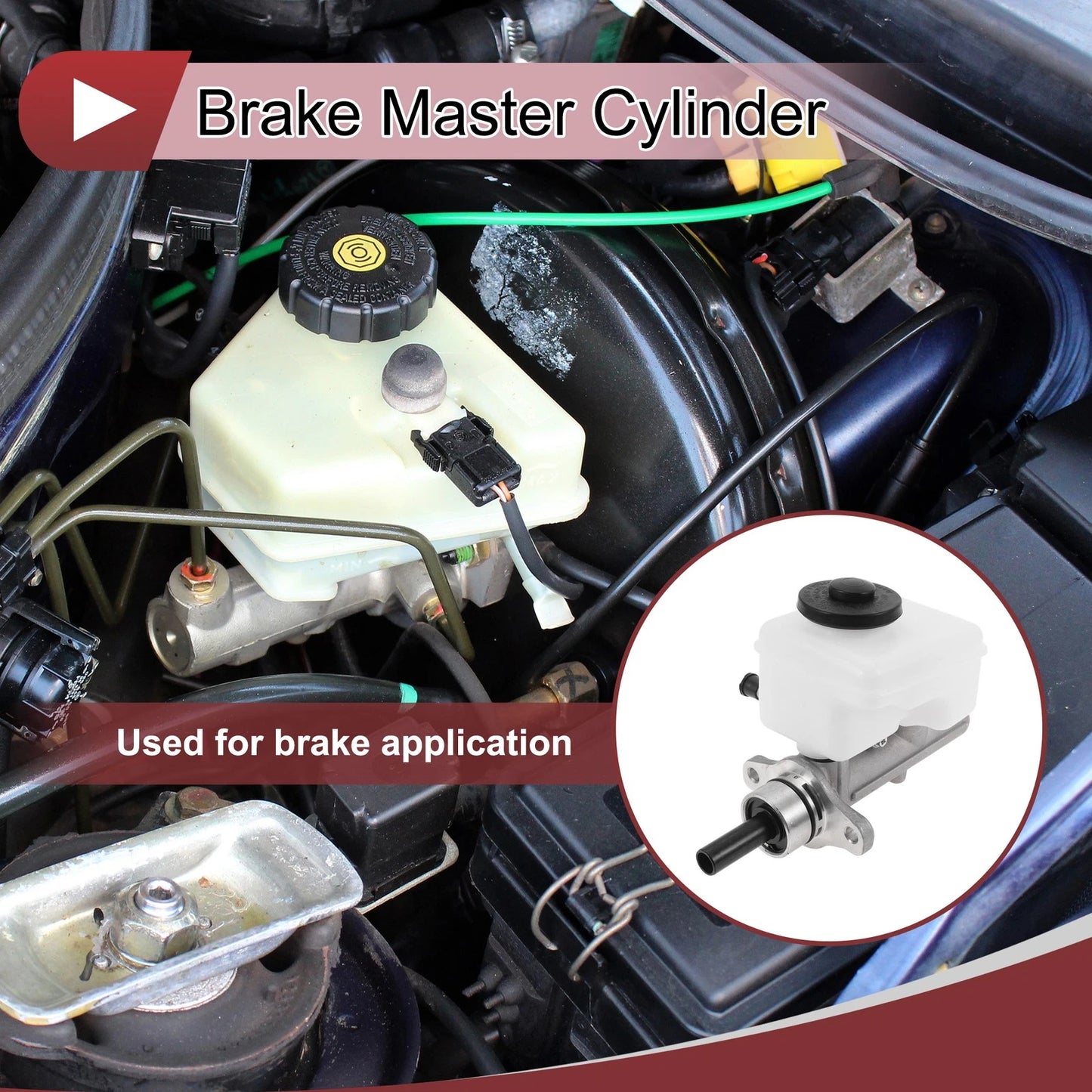 Brake Master Cylinder with Reservoir No. 4720160A70 for Toyota Land Cruiser (2009–2023)