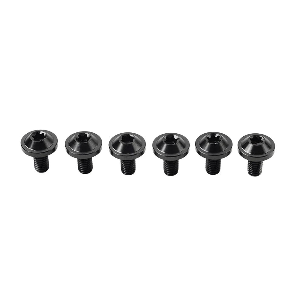 6 x M5x15mm Titanium Bolts Truss Torx Screws for Motorcycle Bike
