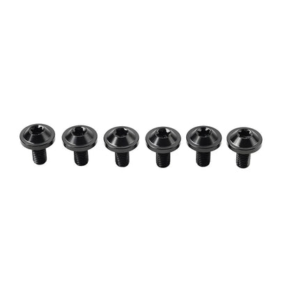 6 x M5x15mm Titanium Bolts Truss Torx Screws for Motorcycle Bike