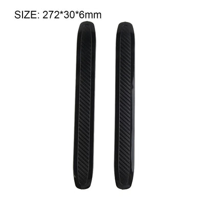 Front/Rear Car Bumper Corner Strip Anti-Scratch Guard Protector Rubber Strip