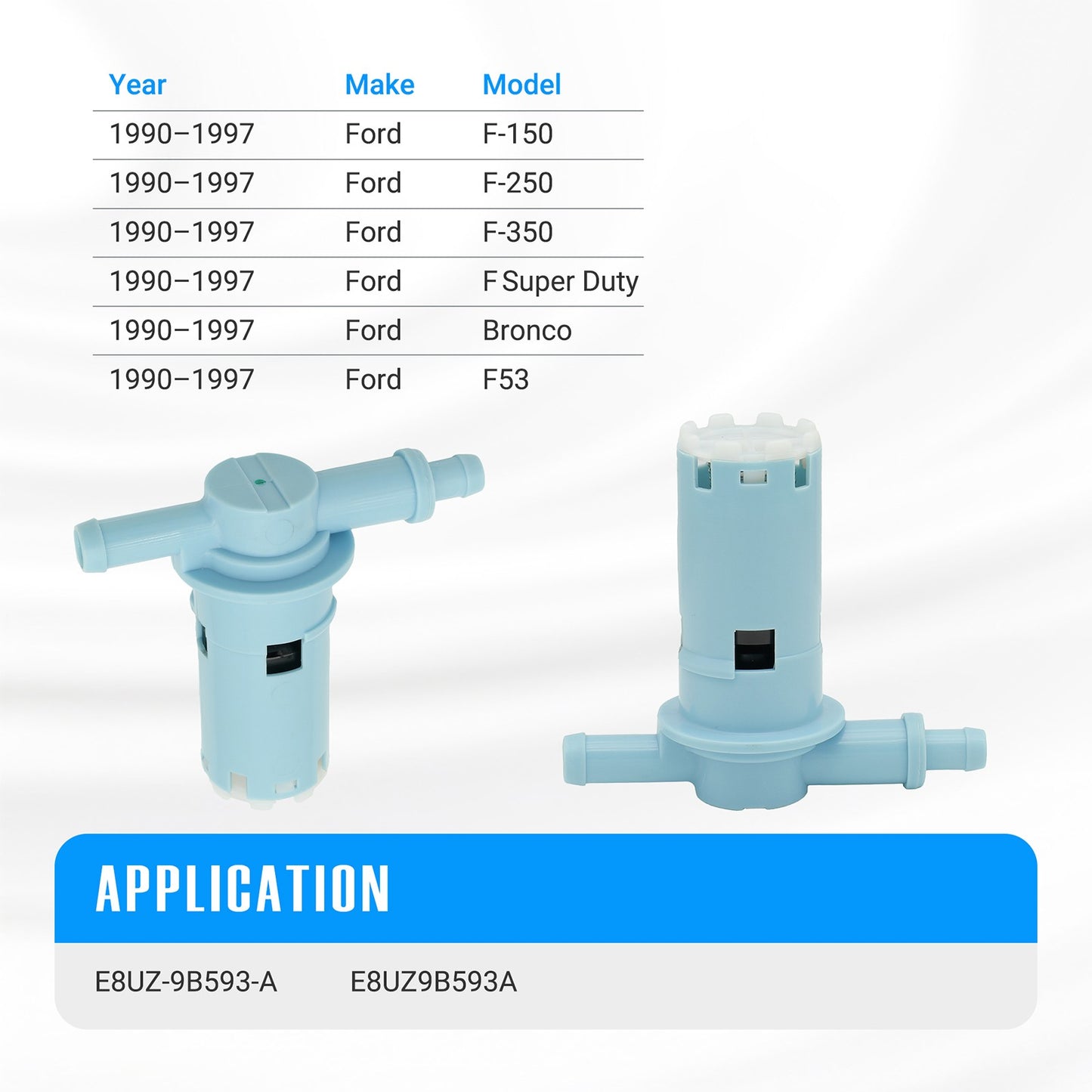 Fuel Vapor Valve for Ford F-Series (4.9L, 5.0L, 5.8L, 7.5L)