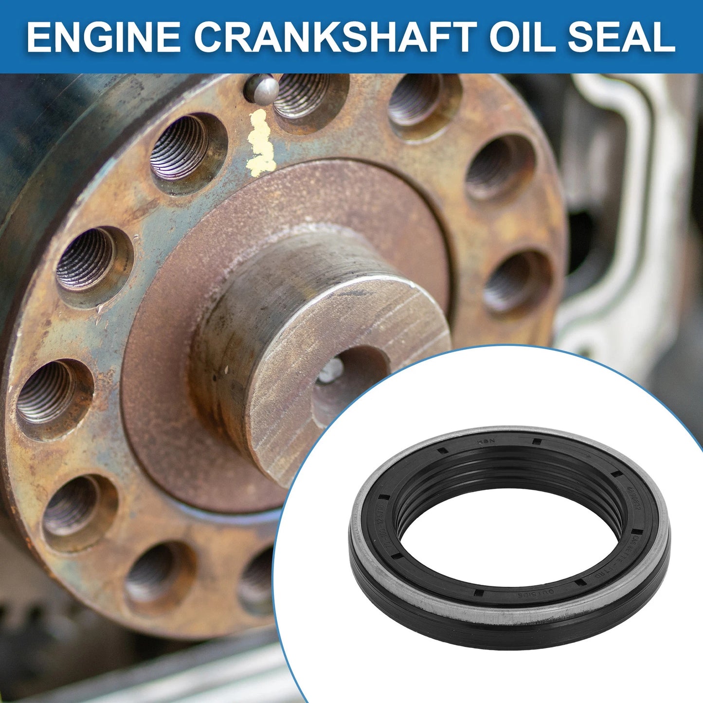 Front Crankshaft Oil Seal for Dodge QSB ISB 4.5L 6.7L (No. 4890832)