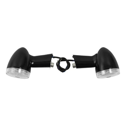Rear Turn Signal Lights for Harley Touring (2009-2024) & Softail (2000-2025) Black