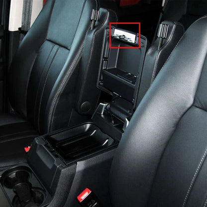 Front Center Armrest Lid Box Latch Lock Switch Trim for Land Rover LR3 LR4