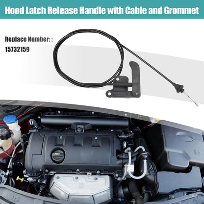 Hood Latch Release Cable for Chevrolet Blazer (1995–2001) No. 15732159