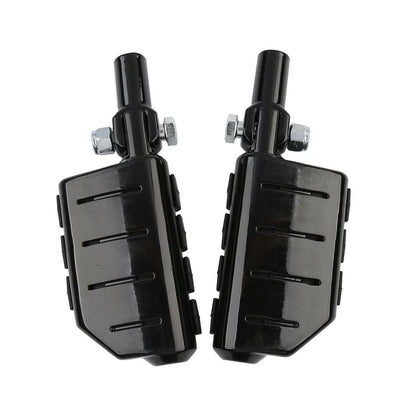 Black Passenger Footpeg Clevis Mount for Harley Heritage Softail (2000-2006)
