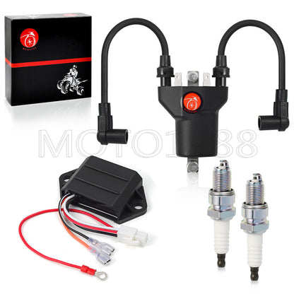Ignition Coil & Spark Plug for EZGO Golf Cart (1991–2002)