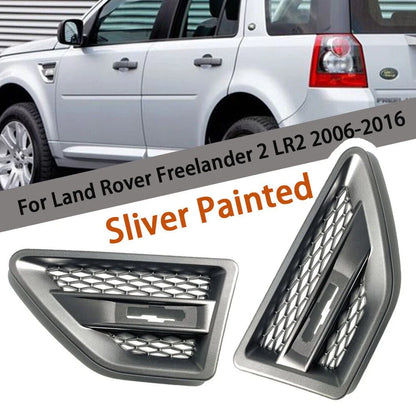 Sliver Side Fender Air Vent Cover for Land Rover Freelander 2 LR2 (2006–2016)
