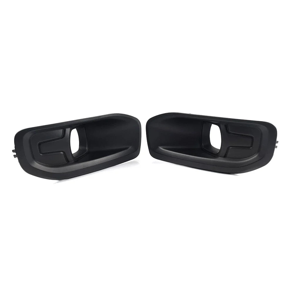 Fog Light Bezel Covers for Dodge Ram (2019-2024) - Black ()