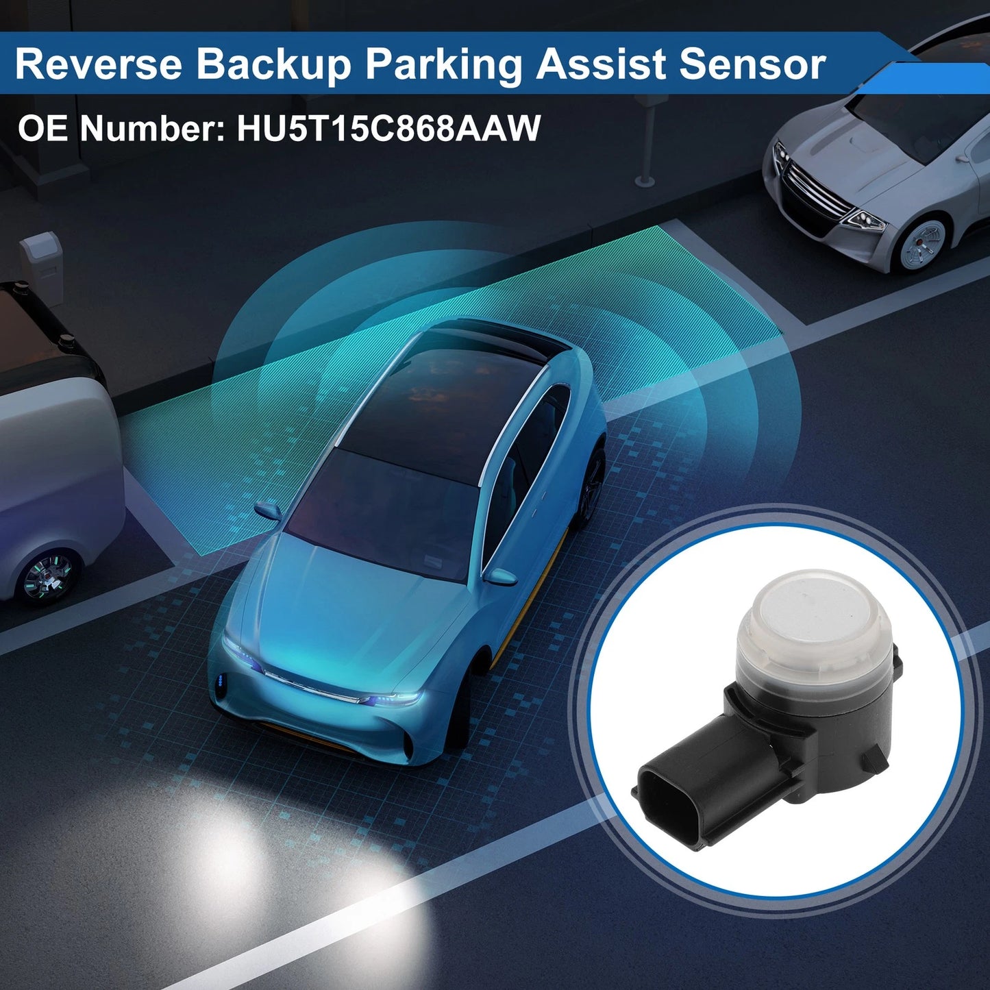 Reverse Backup Parking Sensor for Ford Edge (2019–2024) No.HU5T15C868AAW