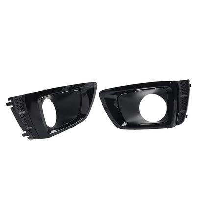 1 Pair Fog Light Bezel for Subaru Forester (2014–2018) - Black