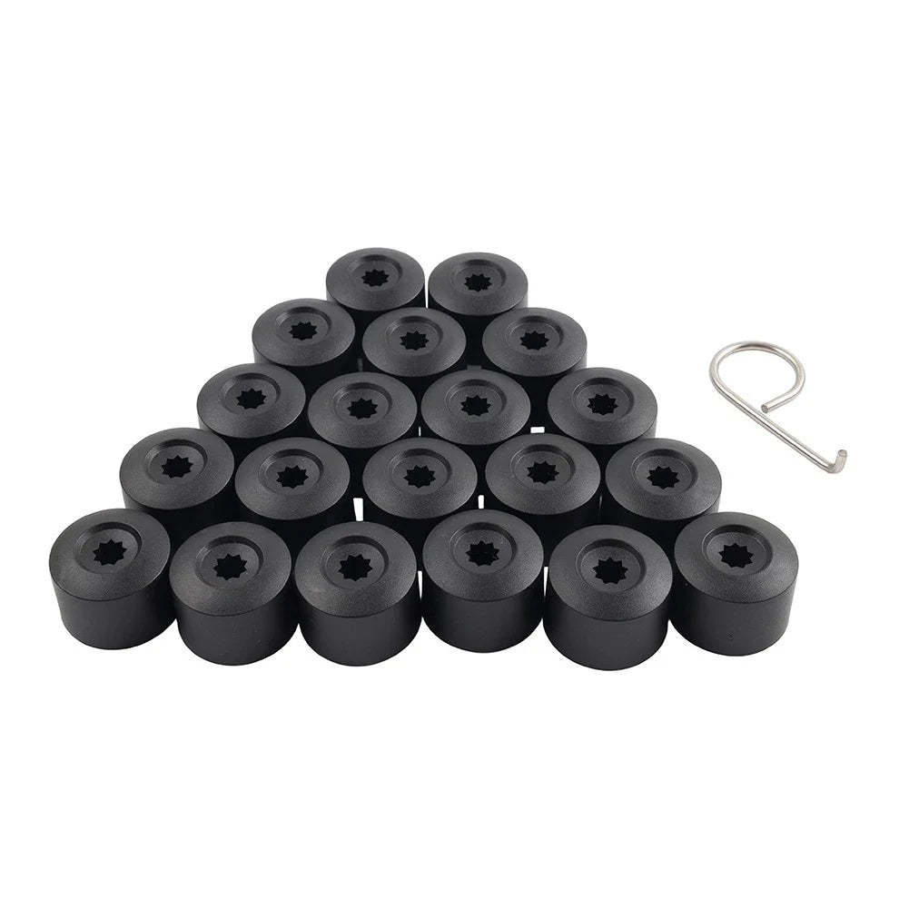 20 x 17mm Wheel Lug Nut Bolt Covers for Volkswagen Golf, Passat, Beetle