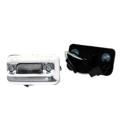 Chrome License Plate Lights for Toyota Corolla KE70 (1979–1983)