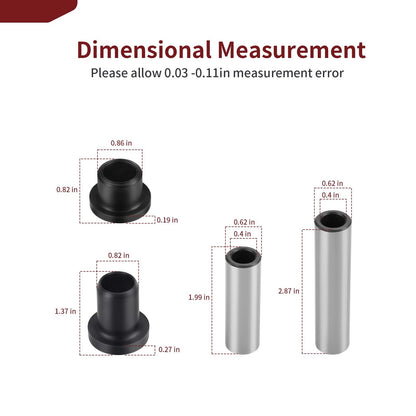 Rear Suspension Bushing & Collar Kit for Arctic Cat (Various Models)