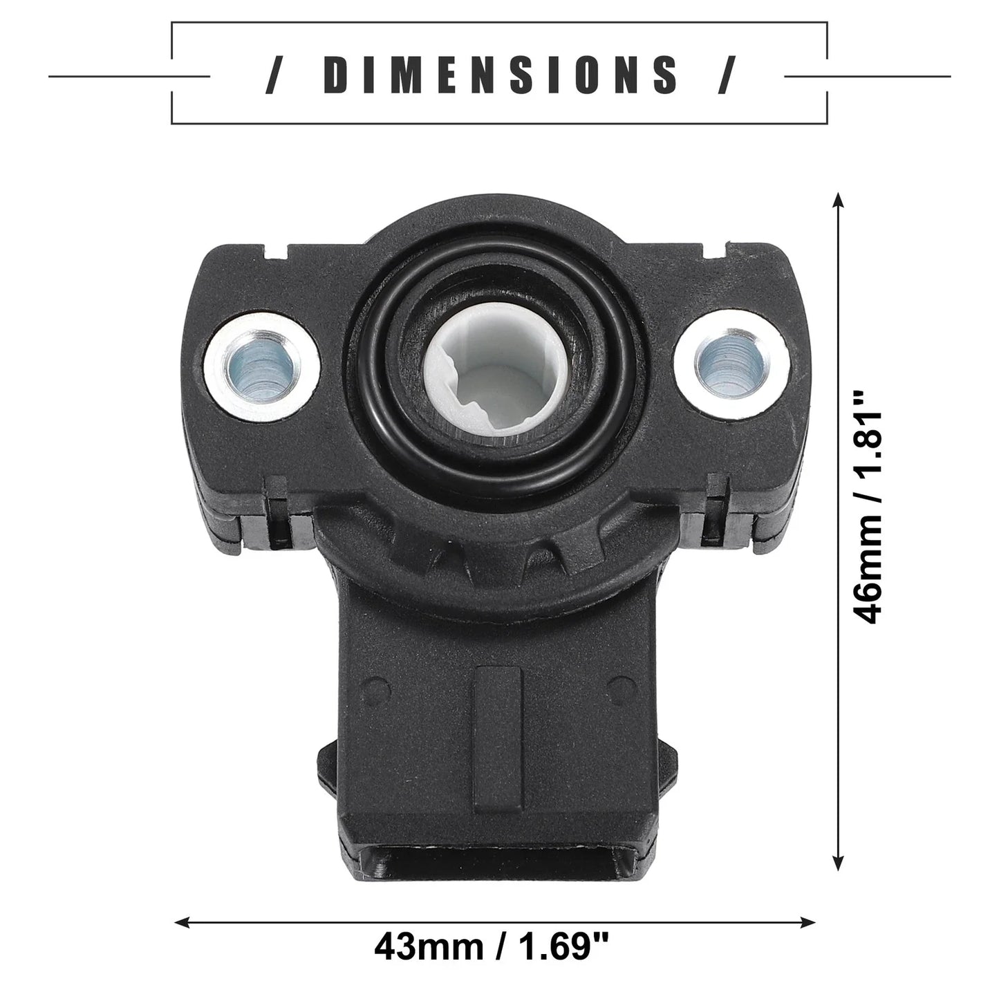 TPS Throttle Position Sensor Plastic for BMW Z3 M3 (1996-2000)