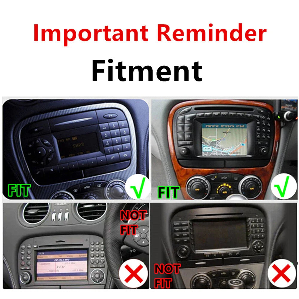 7'' Car Stereo Radio GPS for Benz SL R230 SL350 SL500 SL55 SL600 SL65 (2001-2005)
