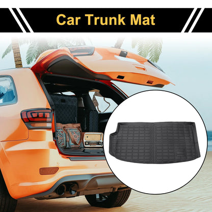 Cargo Liner Rear Trunk Mat for Chevrolet Traverse (2018-2023) Checkered Pattern