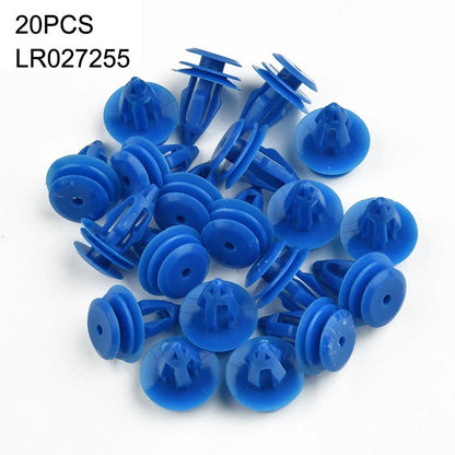 Clips Retainer Moulding Outer Wheel 10mm 20 x Arch Blue Exterior
