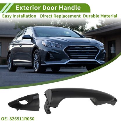 Exterior Door Handle for Hyundai Accent (2012–2017) No.826511R050 Black Front Left