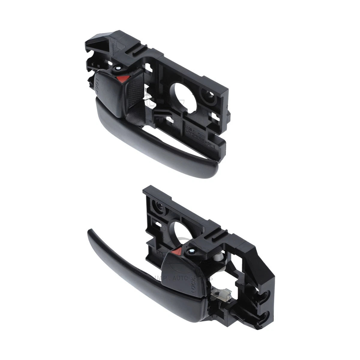 Set of 4 Door Handles for Hyundai Elantra (2001–2006) Black