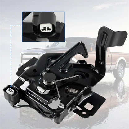 Hood Latch Assembly w/Anti-Theft Sensor for Ford Super Duty (2017-2022)