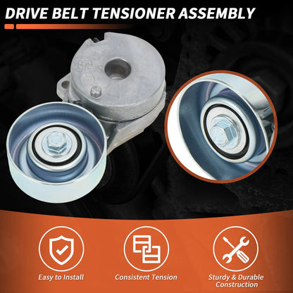 Drive Belt Tensioner Kit for Nissan Sentra (2007–2012) 90K-39162A