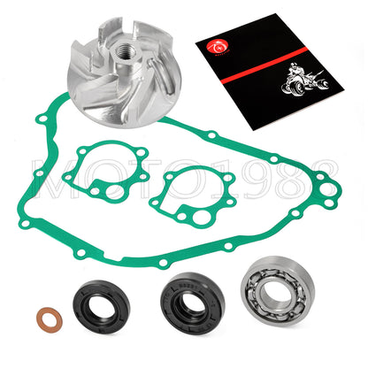 Water Pump Impeller Gasket Seal Rebuild Kit for Honda CR250 (2002–2007)