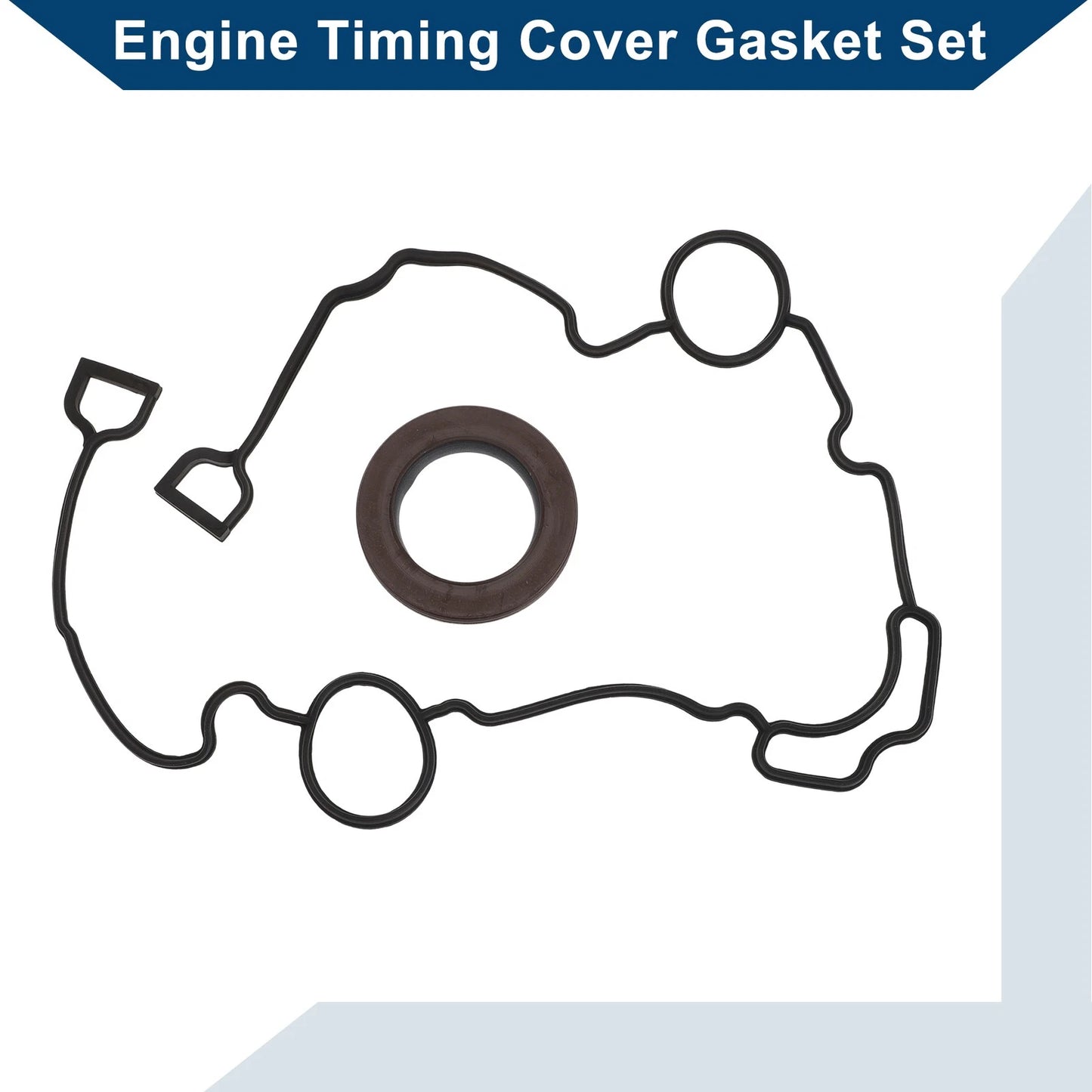Set of 1 Engine Timing Cover Gasket for Chrysler 300 5.7L (2005–2020) TCS46169