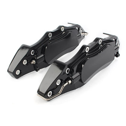 3D Metal Brake Caliper Covers Large for Universal Car Black
