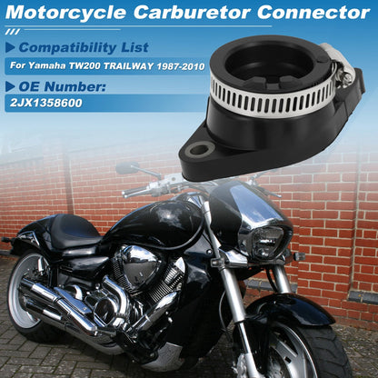 Carburetor Connector for Yamaha TW200 (1987–2010) Rubber