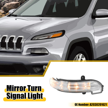Right Rearview Mirror LED Turn Signal Light No.A2038201621 for Mercedes-Benz