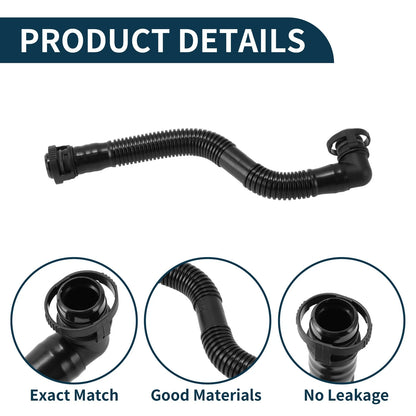 Radiator Hose for Porsche Cayenne 9PA S (2003–2010) No. 94810721702 Rubber