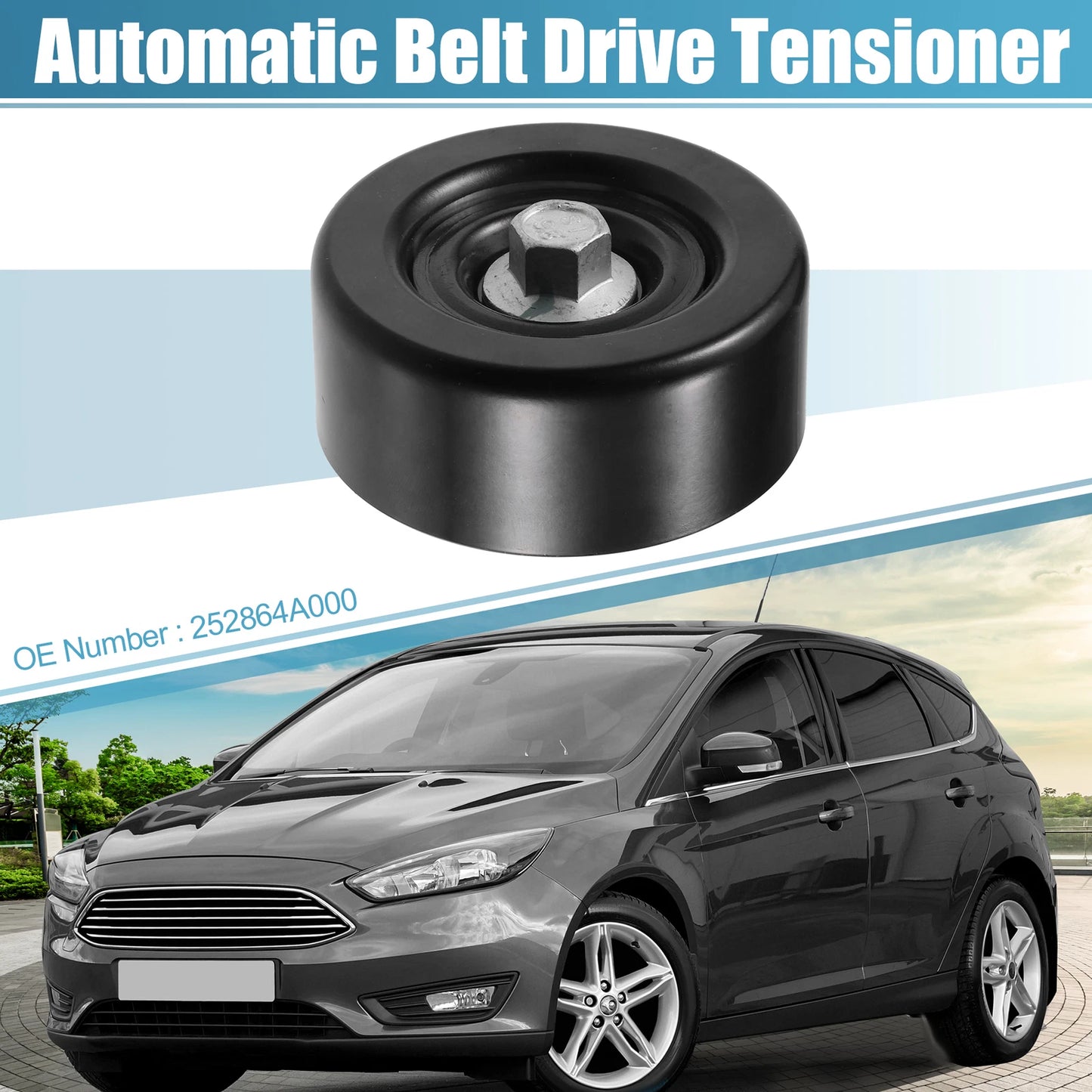 Belt Tensioner Pulley Assembly No. 252864A000 for Chevrolet Trailblazer (2002–2005)