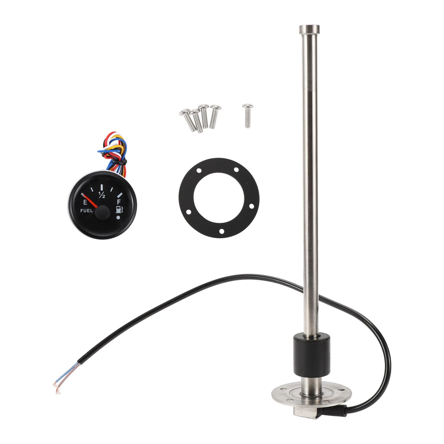 Fuel Sending Unit and Gauge Kit 240-33 Ohm for Boat Car Vehicle