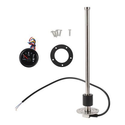 Fuel Sending Unit and Gauge Kit 240-33 Ohm for Boat Car Vehicle
