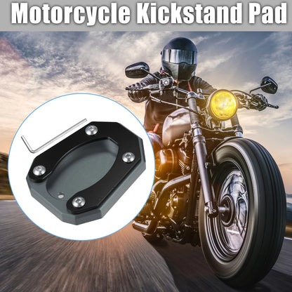 Kickstand Side Stand Plate Pad Set for Kawasaki Motorcycle
